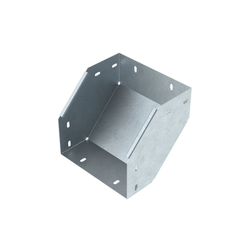 Niedax - Bogen für Kabelrinne Universal-Steigstück RSDU 100.400-1.5S OV 2x45°, 100x400mm