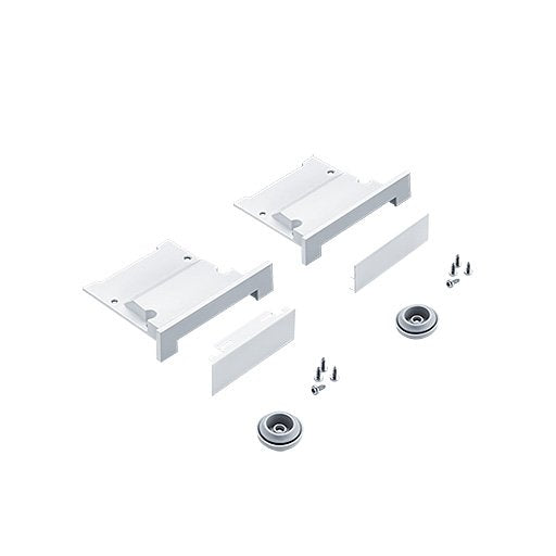 Zumtobel - Mechanisches Zubehör/Ersatzteile für Leuchten Endkappenset SLN2 MRT ECSET L20WH weiß