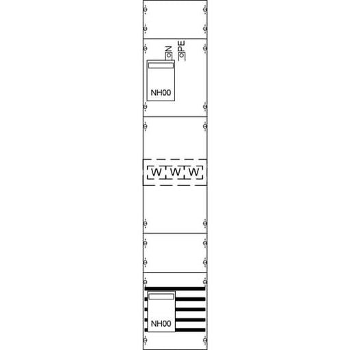 Striebel&John - Zählerfeld Wandlerfeld KA4094 kpl. BH5