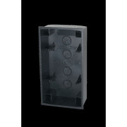 Warema Sonnen - Aufputzgehäuse für Unterputzgerät Aufputzgehäuse schwarz 1002839 f.Wisotronic 1-Kanal