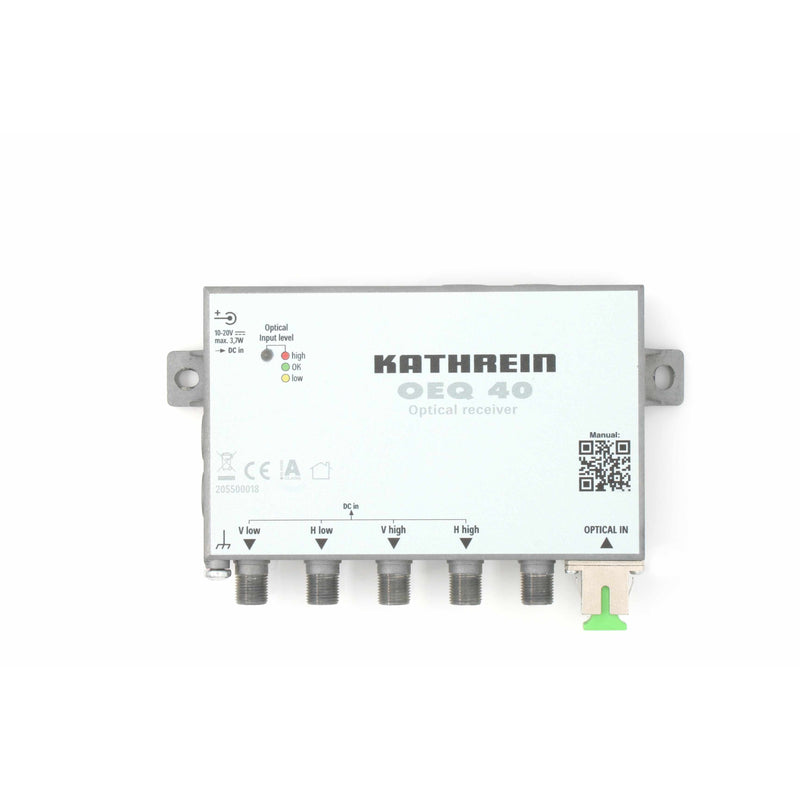 Kathrein - Signalwandler für Überwachungssystem Optischer Empfänger OEQ 40 4xQuattro