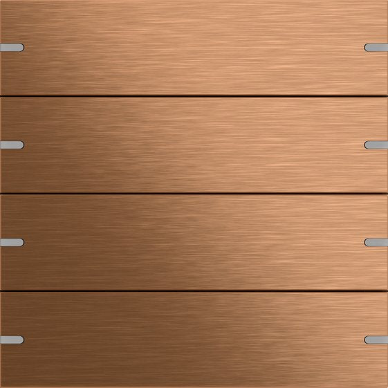 Gira - Bussystem-Tastwippe Wippenset 4-fach 502438 Tastsen.4 TS4 Bronze
