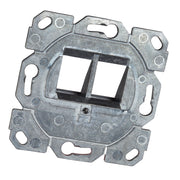 EFB-Elektronik - Einsatz/Abdeckung für Kommunikationstechnik Tragring umlaufend ET-25111K 2-Port