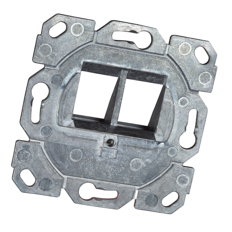 EFB-Elektronik - Einsatz/Abdeckung für Kommunikationstechnik Tragring umlaufend ET-25111K 2-Port