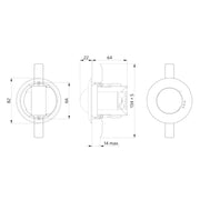 BEG Brück Electronic - Bussystem-Bewegungsmelder Präsenzmelder PD2N-M-DACO DALI-2 DALI