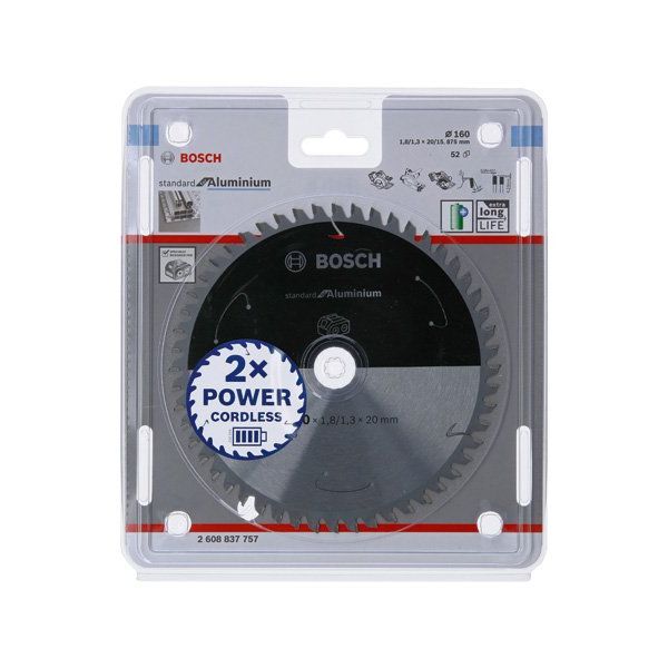 Bosch - Kreissägeblatt PRO Aluminium cordless 2608837757 Kreissägeblatt 160 x
