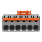WAGO - Kabelsteckverbinder für Leiterplattensteckverbinder 1-Leiter-Federleiste 2231-1106/328-000 Push-in CAGECLAMP,gr − 50 Stück