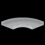 Unex - Bogen für Kabelrinne Flachbogen 90Grad 66310 lgr 60x300mm − 2 Stück