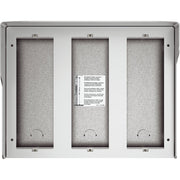 Legrand (BT) - Aufputzgehäuse für Unterputzgerät AP-Kasten 350691 Allmetal, 9 Module