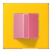 Jung - Behindertenelement für Installationsschalterprogramme Notrufsystem Rufmodul NRS LC 0834 RM 263 le jaune vif