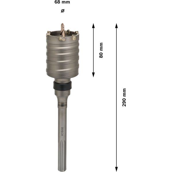 Bosch - Bohrkrone PRO SDS max-5 Bohrkrone, F00Y145194 einteilig 68 x 80 x