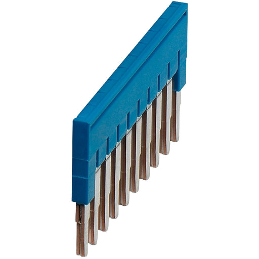 Schneider Electric - Querverbinder/Brücker für Reihenklemme Steckbrücke 10-polig NSYTRAL210BL für 2,5mm² Klemmen − 10 Stück
