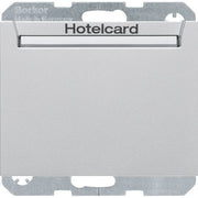Berker - Taster Relais-Schalter Hotelcard 16417134 alu matt