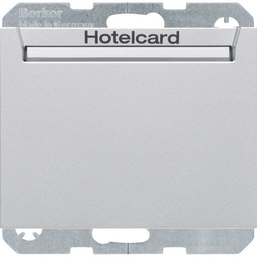 Berker - Taster Relais-Schalter Hotelcard 16417134 alu matt