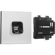 Ekey (AT) - Zutrittskontrollsystem Fingerprintset 204703 Gira 106, Alu, sw