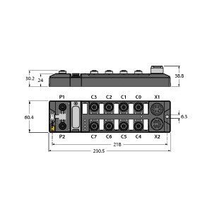 Turck - Feldbus, Dez. Peripherie - Funktions-/Technologie-Modul Multiprotokoll-I/O-Modul TBEN-L5-4R #6814122 kompakt