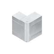 Niedax - Außeneck für Geräteeinbaukanal GK-Außeneck 90Gr. GKAV 133-78T90 S 133x90mm