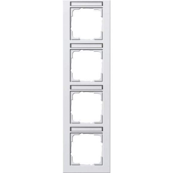 Gira - Abdeckrahmen 4f. rws 111429 senkrecht,bruchsi