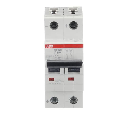 ABB Stotz S&J - Leitungsschutzschalter Sicherungsautomat S202M-Z4UC 10kA 4A Z 2p