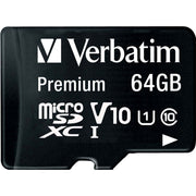 Verbatim - Speichermedium digital microSDXC Card 64GB 44084 Class 10,UHS-I