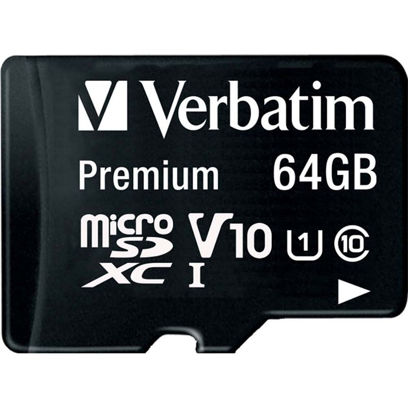 Verbatim - Speichermedium digital microSDXC Card 64GB 44084 Class 10,UHS-I