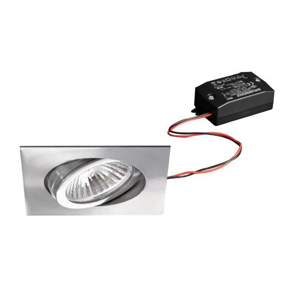 Brumberg Leuchten - Downlight/Strahler/Flutlicht LED-Einbaustrahler 230V 38148223 3000K edelstahl