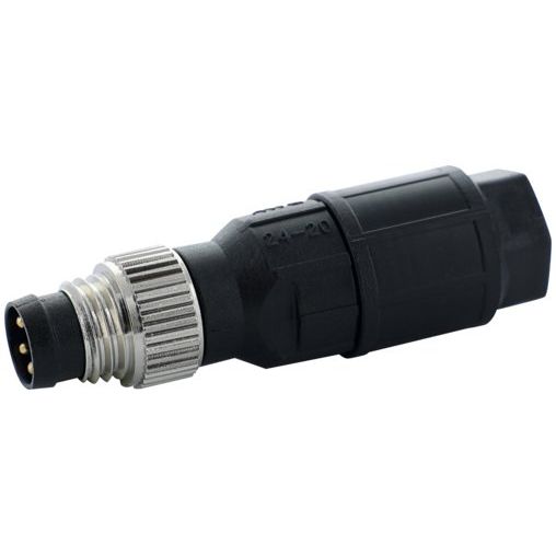 Murrelektronik - Rundsteckverbinder, Einbau (ohne Leitung) Steckverbinder 7000-08325-0000000 MSHL0-AC-R IDC 0,25