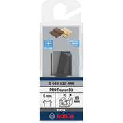 Bosch - Fräser PRO Nutfräser, 2608628444 zweischneidig 19 x L