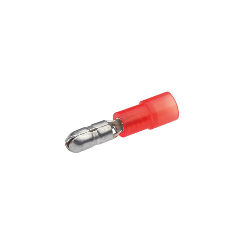Cimco Werkzeuge - Rund-/Flachsteckverbindung Rundstecker 180300 4,0mm − 100 Stück