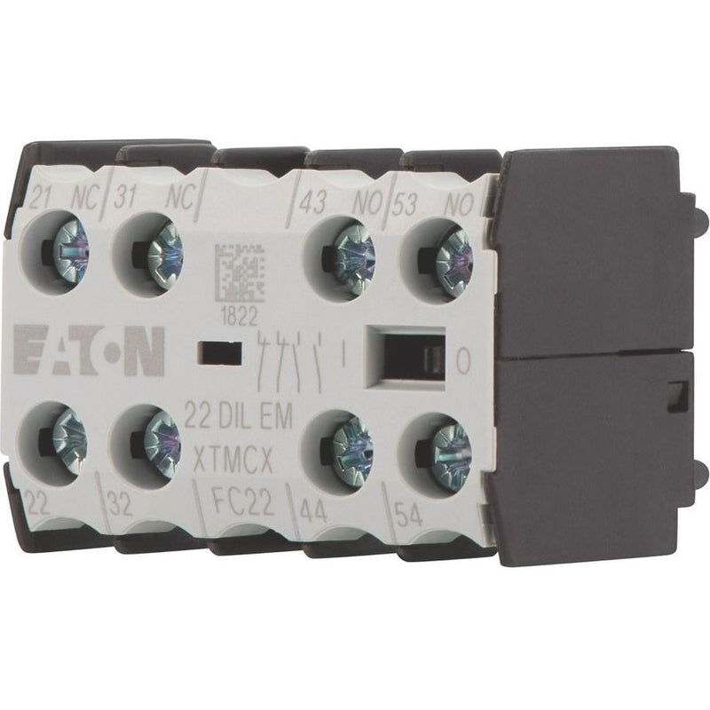 Eaton - Hilfsschalterblock Hilfsschalterbaustein 22DILEM 2S+2Ö,Zentral-Aufbau