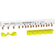 Schneider Electric - Phasenschiene Stift 4P FI R9PXH410 18mm Abstand 63A − 5 Stück