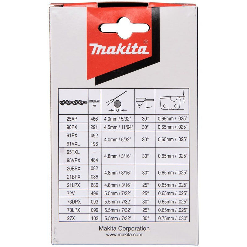 Makita - Sägekette 191H00-0 25cm 1,1mm 3/8Z HM