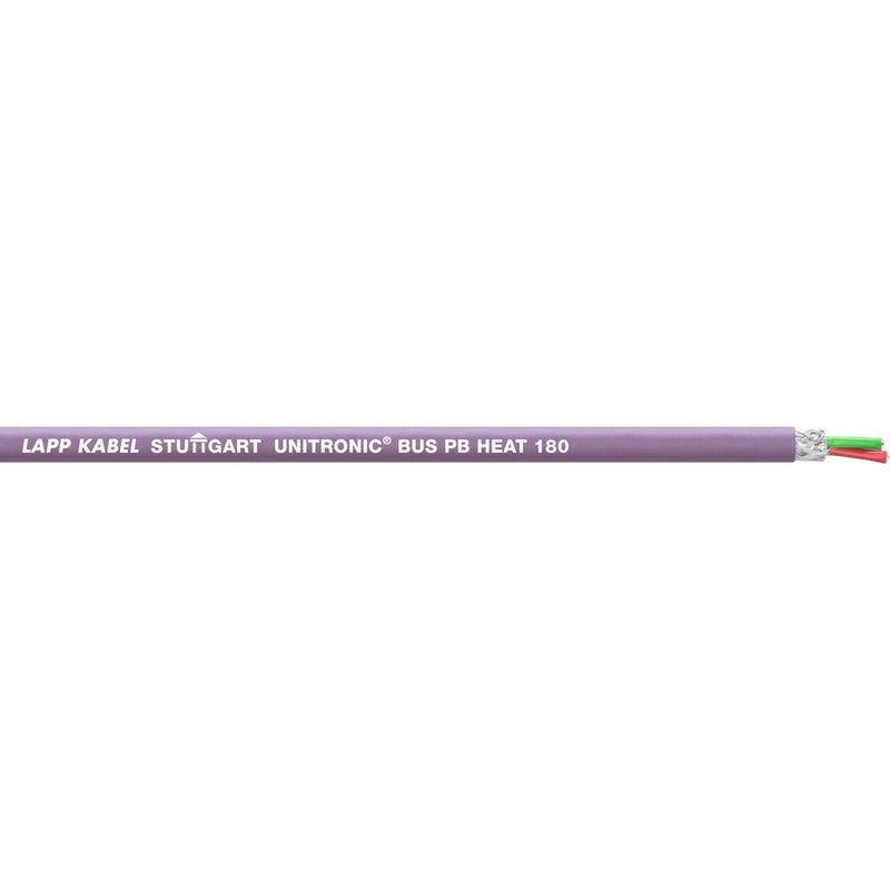 Lapp Kabel&Leitung - Daten- und Kommunikationskabel UNITRONIC BUS PB HEAT 180 3031981/100 1x(2x0,64) − 100 Meter