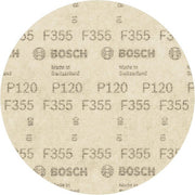 Bosch - Schleifpapier/Schleifvlies PRO F355 Schleifblatt, 115 2608605498 mm, 120, 10-tlg
