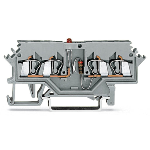 WAGO - Bauelement-Reihenklemme 4-Leiter-Trennklemme 280-624/281-434 − 100 Stück