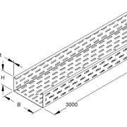 Niedax - Kabelrinne Kabelrinne RL 85.600 − 3 Meter
