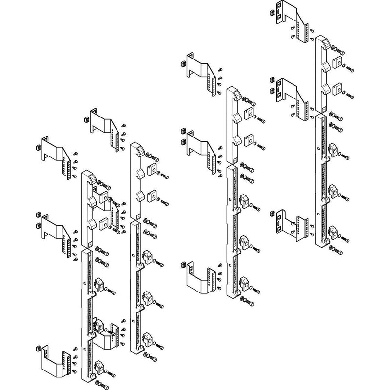 ABN - Verteilerfeld für Installationsverteiler Sammelschienen-Modul MFS58905 flach 5FB/8RE