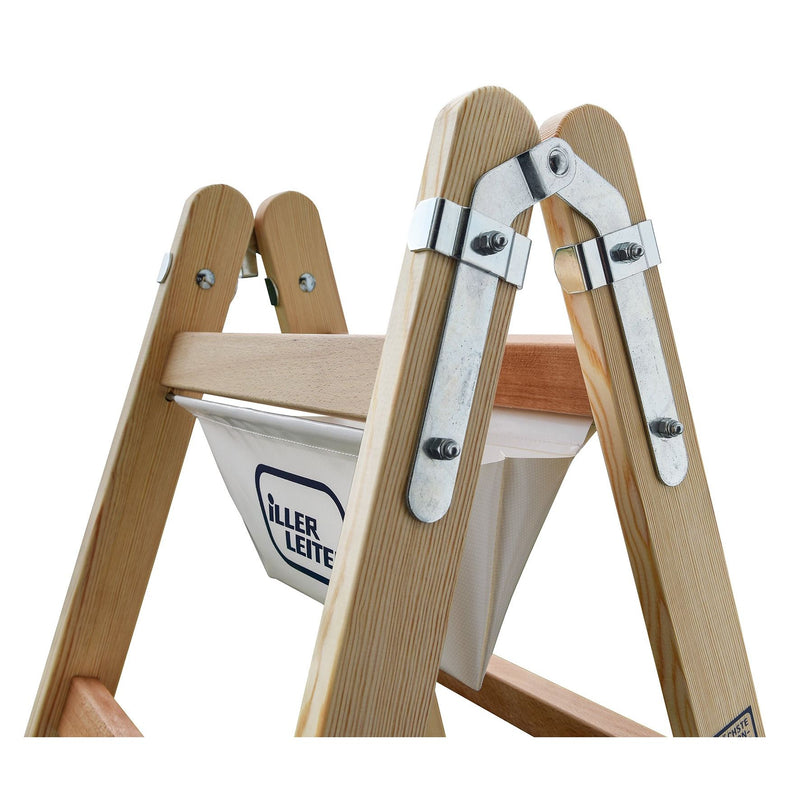 ILLER-LEITER - Sprossenleiter Breitsprossenstehleiter 1108-7 Professional 2x8 Sp.