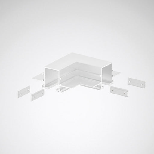 Trilux - Mechanisches Zubehör/Ersatzteile für Leuchten Vertbinderset Rail L-Ver- #8898300 weiß