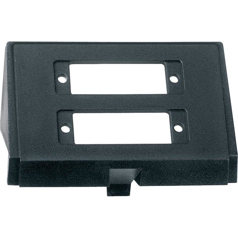 Merten - Einsatz/Abdeckung für Kommunikationstechnik Einschub sw 464381 für Duplex SC