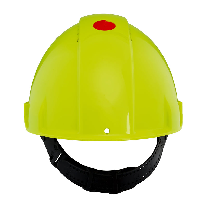 3M - Schutzhelm G3000 UV G30CUV neongrün, belüftet − 20 Stück