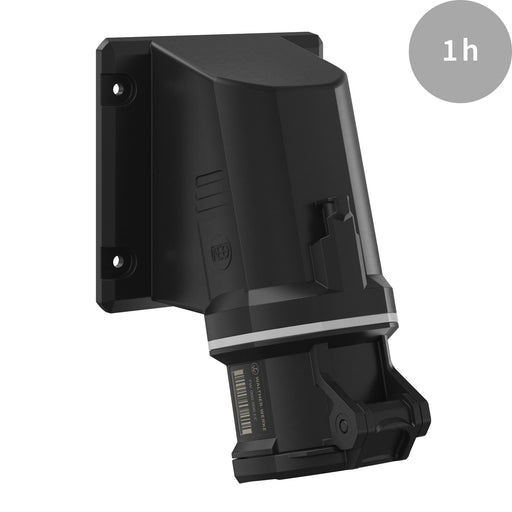 Walther Werke - CEE-Anbausteckdose (IEC 60309) CEE NEO Anbaudose schräg FW533301CC 32A 3P 1h IP54