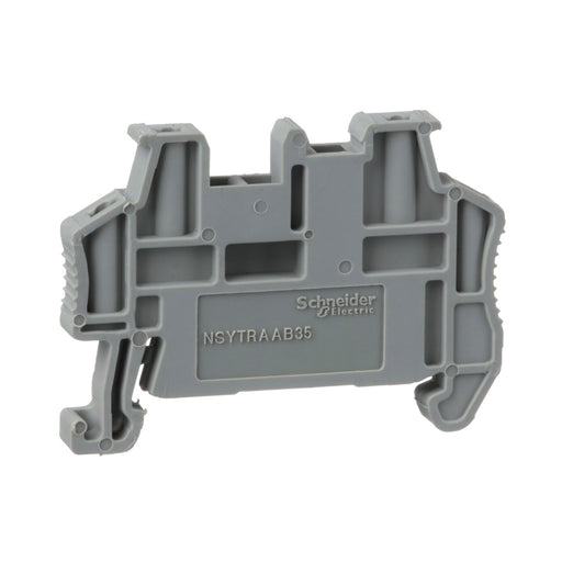 Schneider Electric - Endklammer/-halter für Reihenklemme Endklammer NSYTRAAB35 16A IP54 − 50 Stück