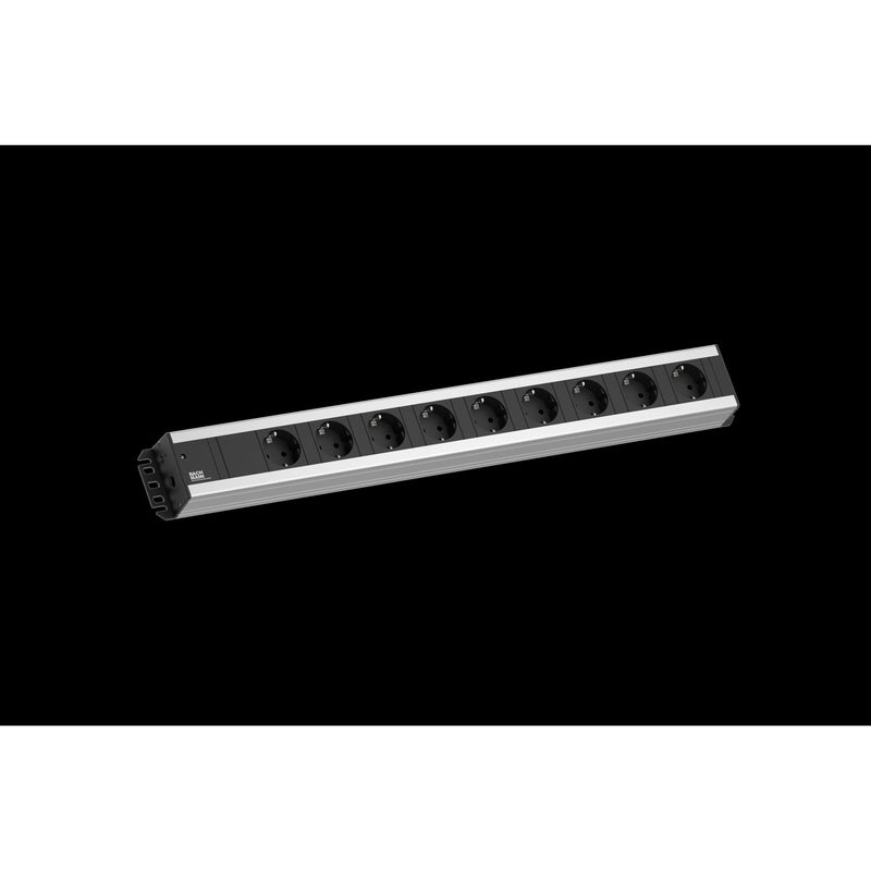 Bachmann - Mehrfachsteckdose Handwerkerleiste 9fach 300.001 ohne Schalter,2m Zul