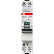 ABB Stotz S&J - Leitungsschutzschalter Sicherungsautomat S2011C-C2 6kA 2A 1P+1P 1M