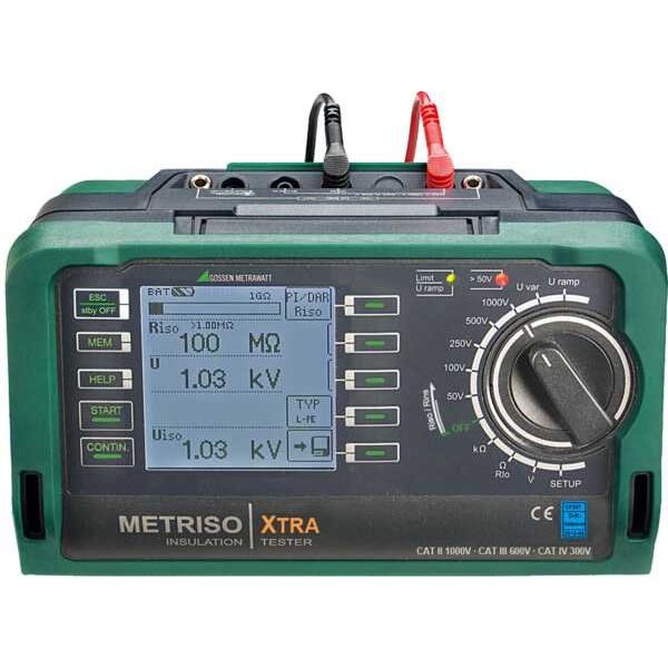 Gossen Metrawatt - Isolationsmessgerät Spannungsmessgerät METRISO XTRA hochpräzise
