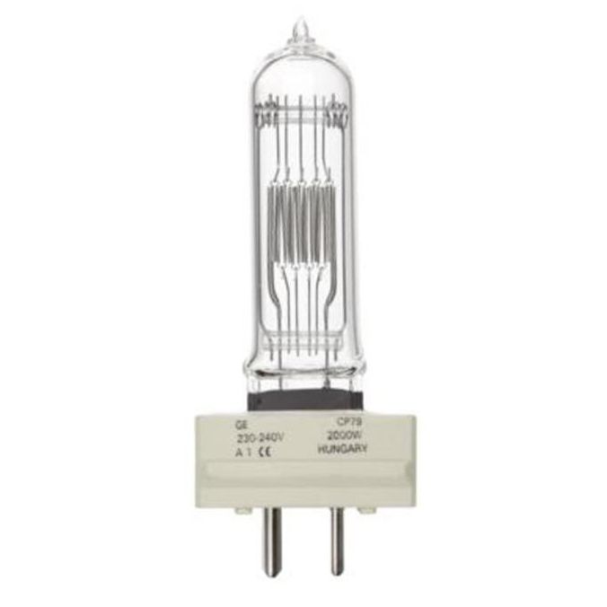 Scharnberger+Hasenbein - Studio-, Projektions- und Fotolampe Projektorlampe 17,5x70mm 65264 GY9,5 220/230V 500W