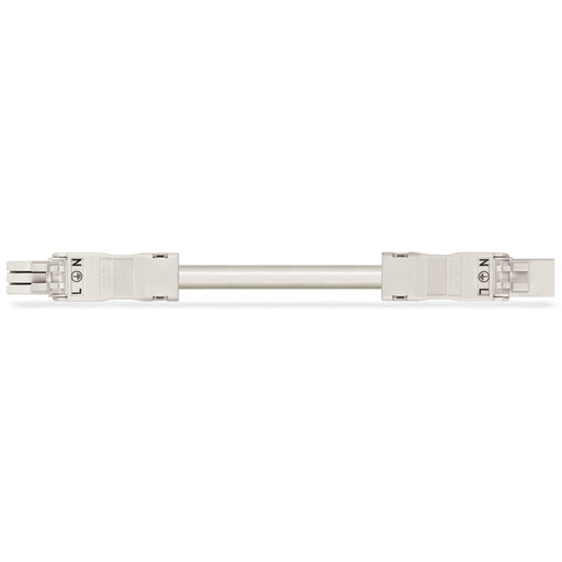 WAGO - Konfektionierte Leitung für steckbare Gebäudeinstallation konfekt.Verbindungsleitung 891-8993/005-702 Eca,Buchse Stecker