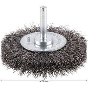 Bosch - Rotierende Drahtbürste PRO Metal clean 2608622053 Scheibenbürste