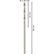 Bosch - Bohrer PRO Metal HSS-G 2608585469 Spiralbohrer 1,3 x